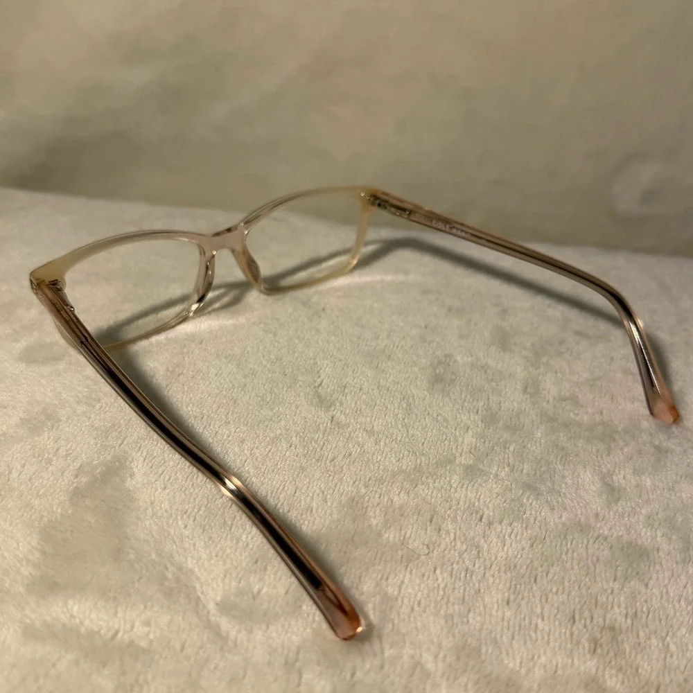 Cole Haan Eyeglass Frames Rectangular As Is Glasses Prescription Left In